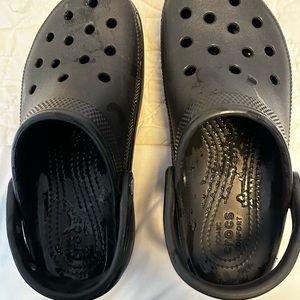 Crocs platform clogs